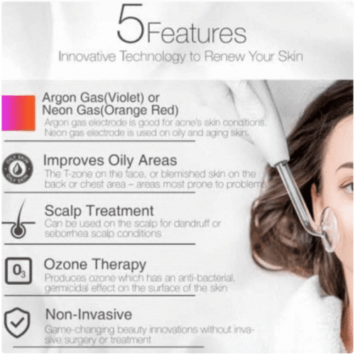 NEATCELL™ High Frequency Facial Wand 5